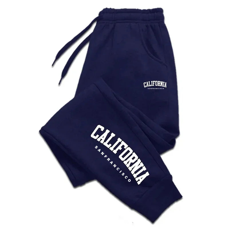 Unisex jogger sweatpants perfect for winter time, school, and/or relaxing.