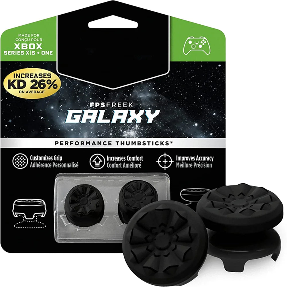 2PCS Control Freeks Galaxy Performance Thumb Grip Caps Silicone Analog Stick Caps for Xbox Series X/S Controller Silicone Cap